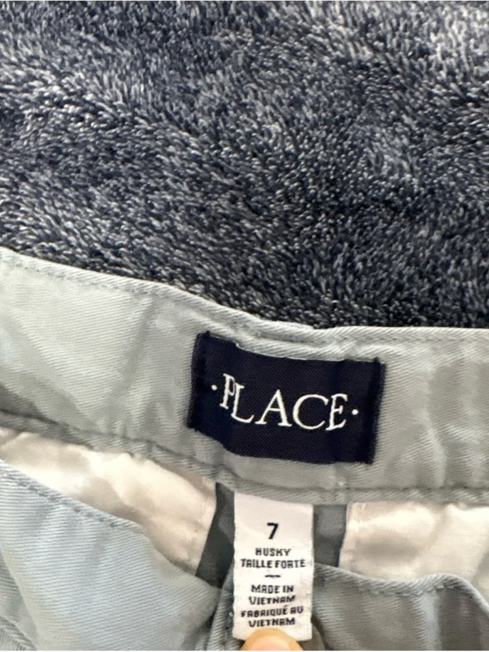 The Children's Place Light Gray Boys' Chino Shorts